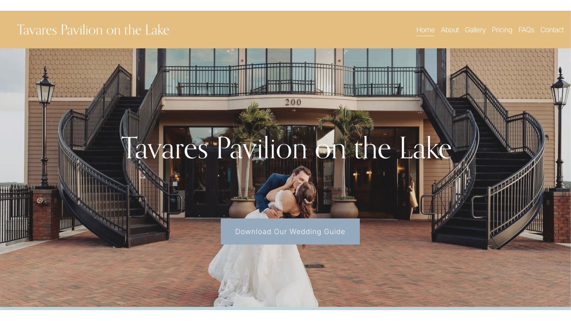 Tavares Pavilion Website
